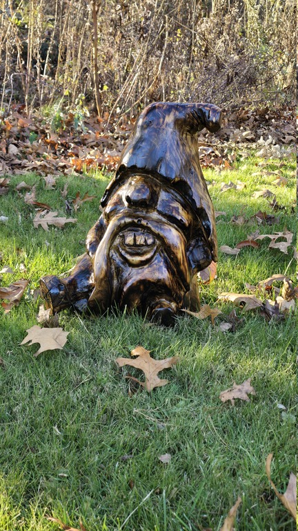 Dancing Rustic Gnome